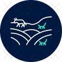 Field With Animals Field Animals Icon