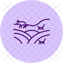 Field With Animals Field Animals Icon