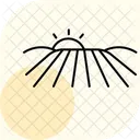 Field With Furrows Icon