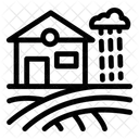 Field Farm Field Field Yard Icon