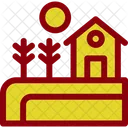 Fields Landscape  Icon