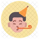 Chico Emoji Sonriente Icono