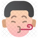 Chico Emoji Sonriente Icono