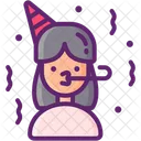 Fiesta Emoji Humano Cara Emoji Icon