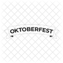 Oktoberfest Cinta Bavaro Icono