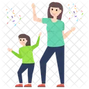 Fiesta Celebracion Disfrute Icono