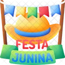 Fiesta De Junio Celebracion Fiesta Icono
