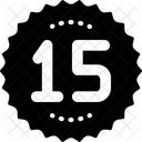 Fifteen Age Number Icon
