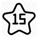 Fifteen Number Shapes And Symbols Icône