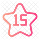 Fifteen Number Shapes And Symbols Icône