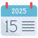 Fifteenth 2025 Icon