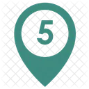 Place Fifth Five Icon