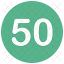 Fifty Number Icon