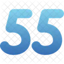 Fifty five  Symbol