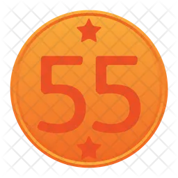 Fifty five  Icon