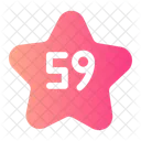 Fifty Nine Shapes And Symbols Numeric Icon