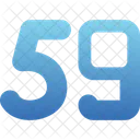 Fifty nine  Symbol