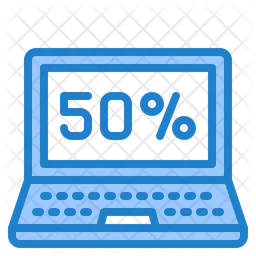 Fifty Percent Sale  Icon