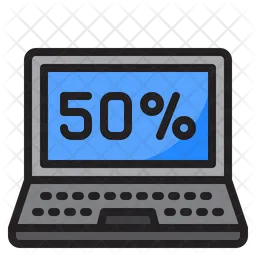 Fifty Percent Sale  Icon