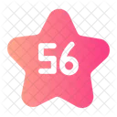 Fifty Six Shapes And Symbols Numeric Icon