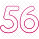 Fifty six  Symbol
