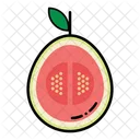 Fig Slice Fruit Icon