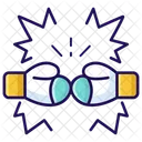 Fight Boxing Punching Icon