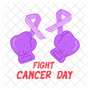 Fight cancer day  Icon