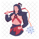 Fighter Character Male Fighter Male Ninja Icon