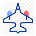 Fighter Jet Aircraft Military Icon
