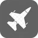 제트기 전투기 비행기 아이콘