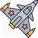 Fighter Jet Army Jet Military Jet Icon
