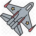 Fighter Jet Aircraft Army Jet Icon