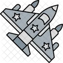 Fighter Jet Aircraft Army Jet Icon