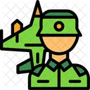 Fighter Pilot Combat Aviator Jet Pilot アイコン