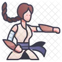 Fighter Woman  Icon