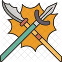Fighting Spears Battle Icon