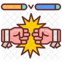 Fighting Games Boxing Fighting Symbol
