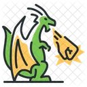 Fighting Monster Dragon Strength Icon