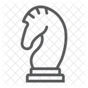 Caballo Ajedrez Figura Icono