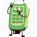 Terminal Maquina Conmocionada Icono