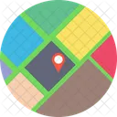 Fijar mapa  Icono