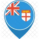 Fiji Flag World Icon