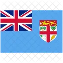Flag Country Fiji Icône