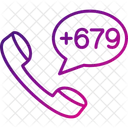 Fiji Dial Code  Icon