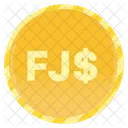 Fiji Dollar Coin  Icon