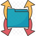 File Share Data Icon