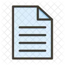 Document Paper Format Icon