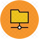 File Folder Connected Icon
