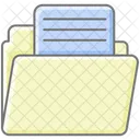 File Awesome Lineal Color Icon Icon